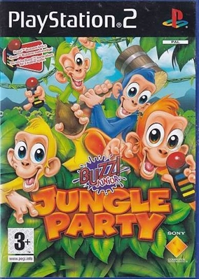 Buzz! Junior Jungle Party - PS2 (Genbrug)